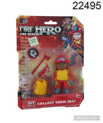 Imagen de MUÑECO CON ACCESORIOS FIRE HERO 5.24